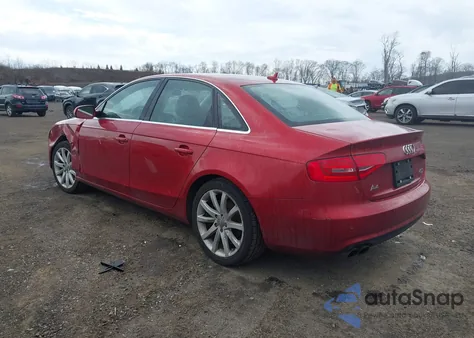 2013 Audi A4 2.0T Premium from USA, damaged, VIN WAUFFAFL7DN024205